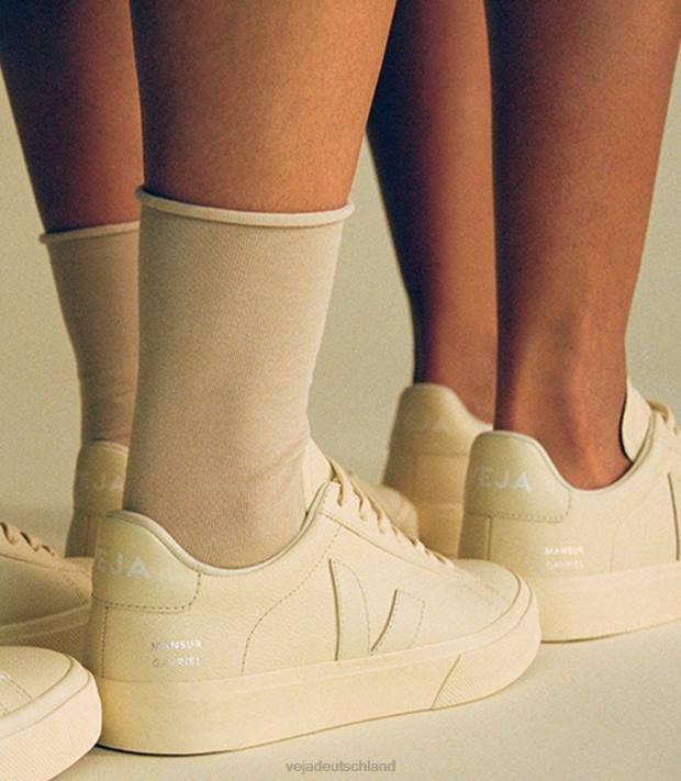 Schuhe VHJD225 Frauen Veja X Campo Mansur Gavriel Crema