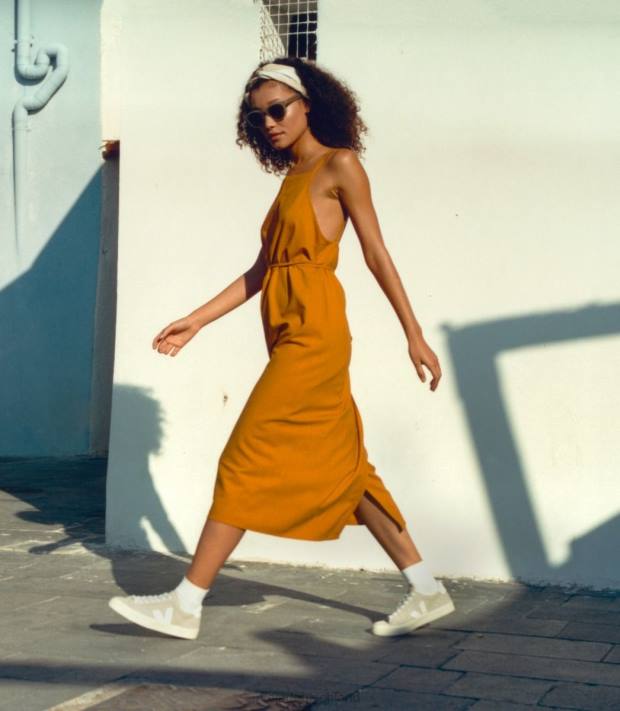 Schuhe VHJD228 Frauen Veja Campo Nubuk naturweiß