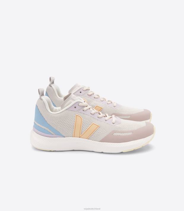 Schuhe VHJD282 Frauen Veja Impala Engineered-Mesh, natürlicher Pfirsich