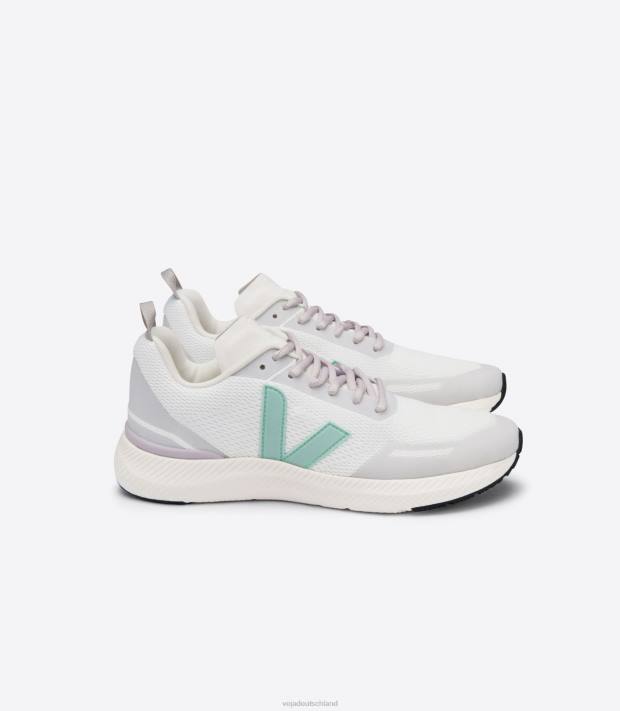 Schuhe VHJD284 Frauen Veja Impala-Eierschalen-Matcha