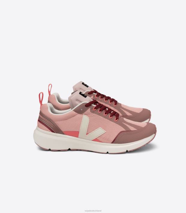 Schuhe VHJD269 Frauen Veja Kondor 2 Alveomesh Pamplemousse Pierre