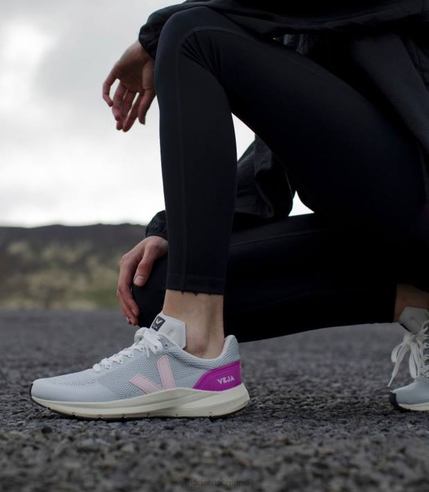 Schuhe VHJD274 Frauen Veja Marlin LT V-Strick Polar Petale
