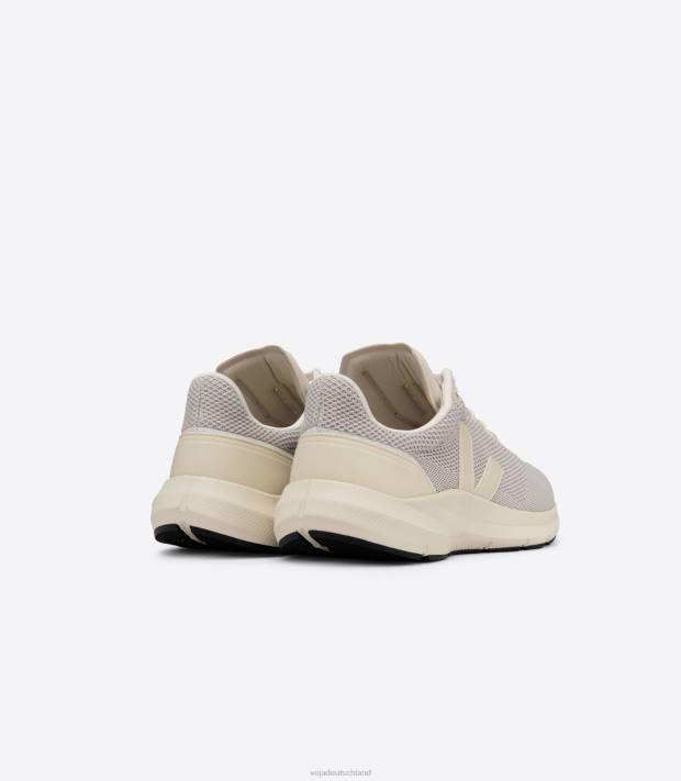 Schuhe VHJD276 Frauen Veja Marlin V-Strick Kreide Pierre