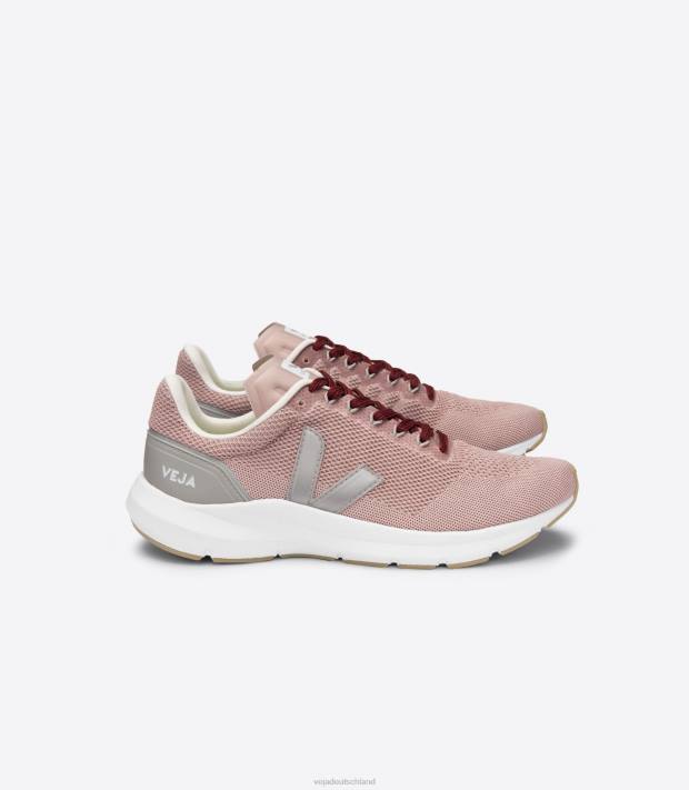 Schuhe VHJD279 Frauen Veja Marlin LT V-Strick Babe Silber