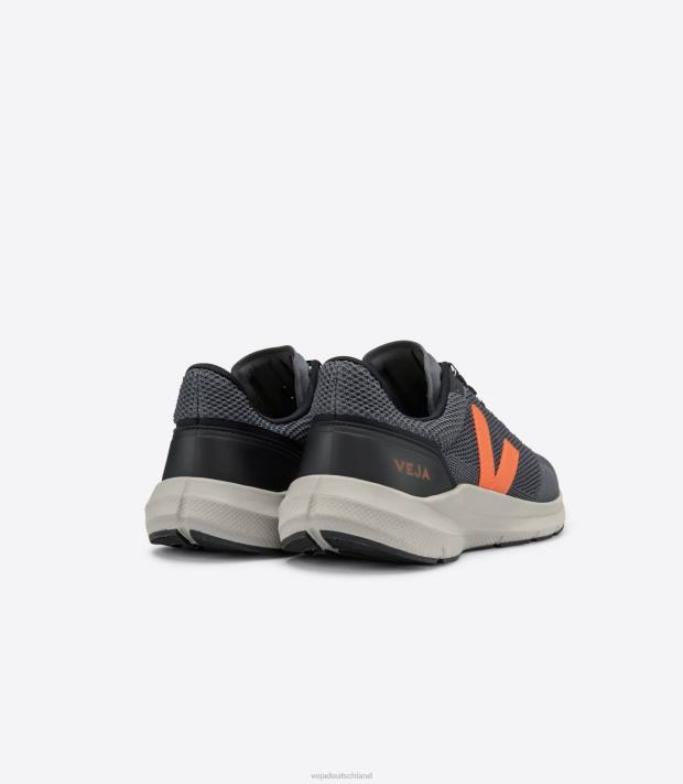 Schuhe VHJD280 Frauen Veja Marlin LT V-Strick Storm Orange Fluo