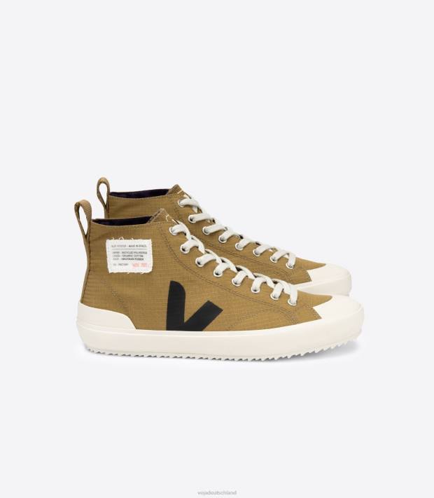 Schuhe VHJD290 Frauen Veja Nova HL Ripstop-Zelt schwarz