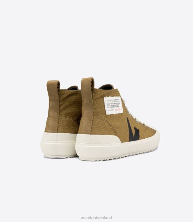 Schuhe VHJD290 Frauen Veja Nova HL Ripstop-Zelt schwarz