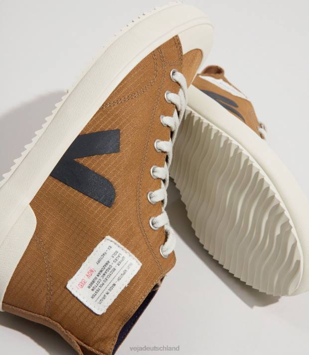 Schuhe VHJD290 Frauen Veja Nova HL Ripstop-Zelt schwarz