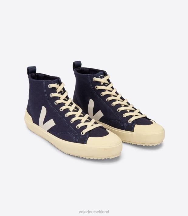 Schuhe VHJD291 Frauen Veja Nova HT Canvas Nautico Buttersohle