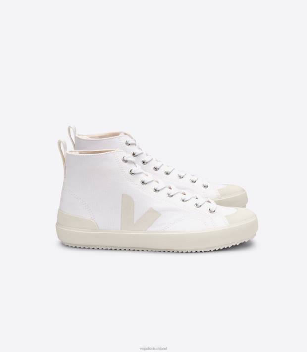 Schuhe VHJD292 Frauen Veja Nova HT Canvas weiß Pierre