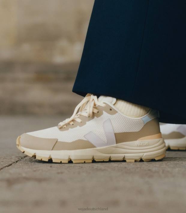 Schuhe VHJD254 Frauen Veja dekkan alveomesh natürlicher Parmesan