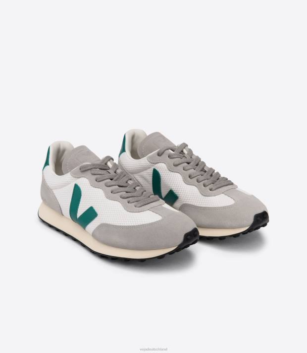 Schuhe VHJD249 Frauen Veja Rio Branco Alveomesh Kies Bretagne