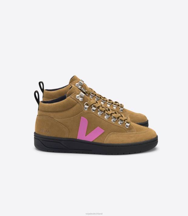 Schuhe VHJD251 Frauen Veja Roraima Bastille Wildlederzelt Ultraviolett