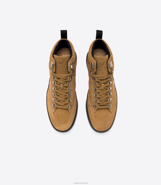 Schuhe VHJD251 Frauen Veja Roraima Bastille Wildlederzelt Ultraviolett