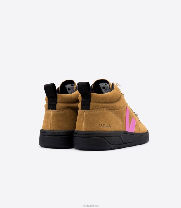 Schuhe VHJD251 Frauen Veja Roraima Bastille Wildlederzelt Ultraviolett