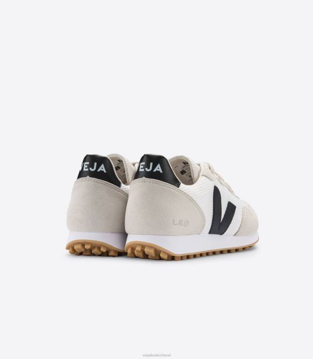 Schuhe VHJD264 Frauen Veja sdu rec alveomesh weiß schwarz natur