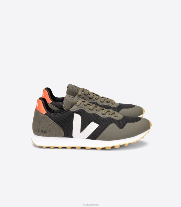 Schuhe VHJD265 Frauen Veja sdu rt alveomesh schwarz weiß kaki