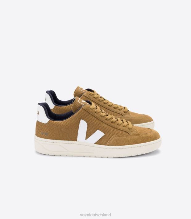 Schuhe VHJD231 Frauen Veja V-12 B-Mesh-Zelt weiß