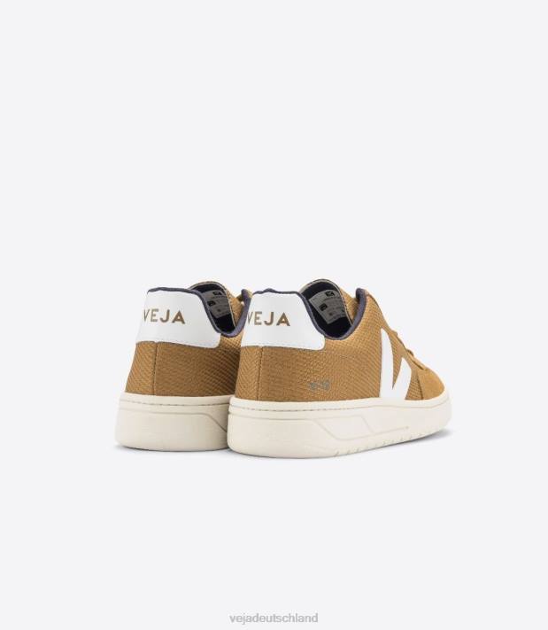 Schuhe VHJD231 Frauen Veja V-12 B-Mesh-Zelt weiß