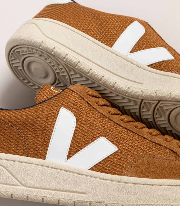Schuhe VHJD231 Frauen Veja V-12 B-Mesh-Zelt weiß