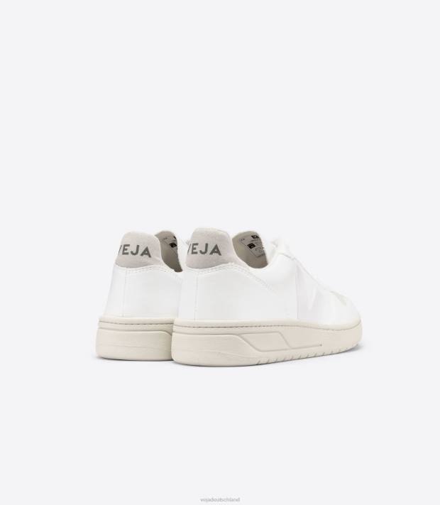 Schuhe VHJD300 Frauen Veja v-10 cwl vollweiß natur