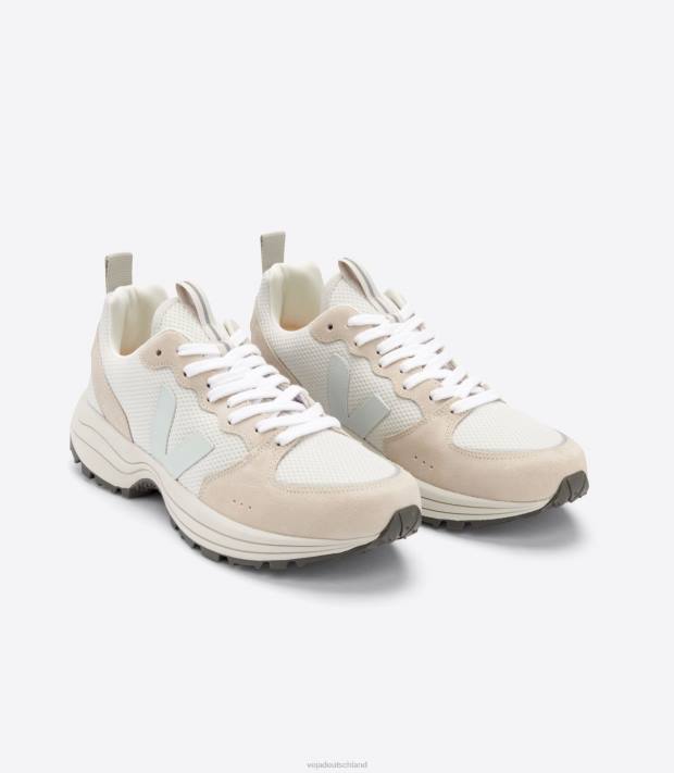 Schuhe VHJD259 Frauen Veja Venturi-Alveomesh-Kies, Menthol