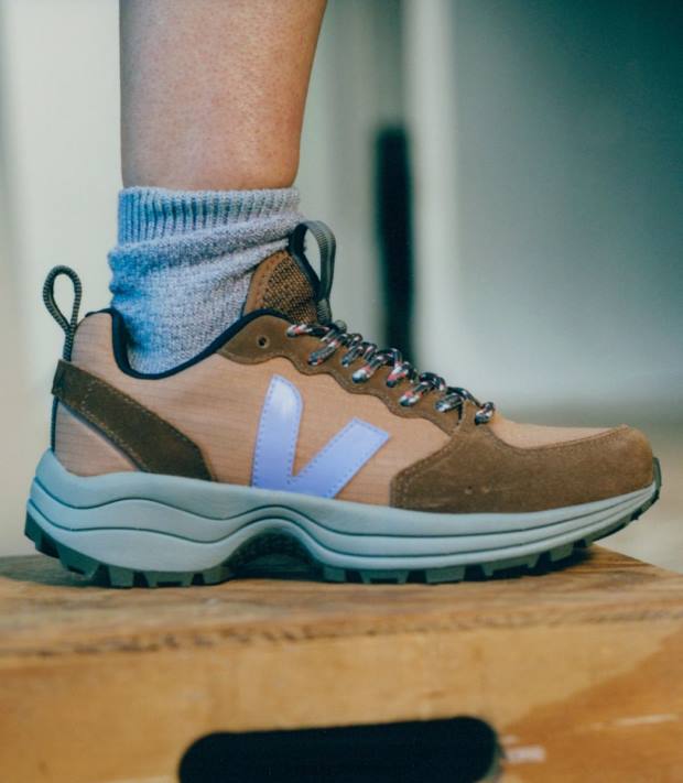 Schuhe VHJD262 Frauen Veja Venturi Ripstop Desert Lavande