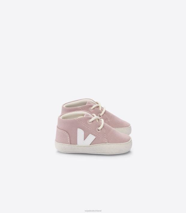Schuhe VHJD405 Kinder Veja Baby Canvas Babe weiß