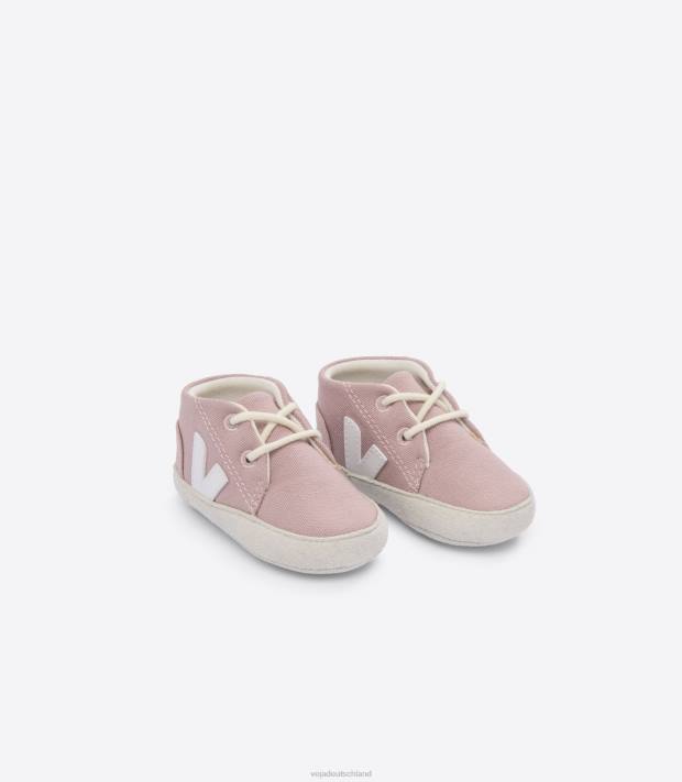 Schuhe VHJD405 Kinder Veja Baby Canvas Babe weiß