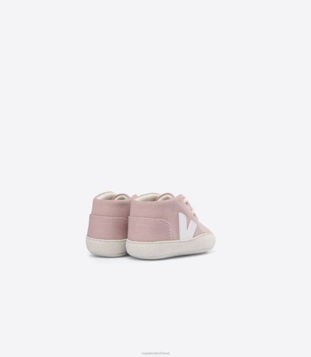 Schuhe VHJD405 Kinder Veja Baby Canvas Babe weiß
