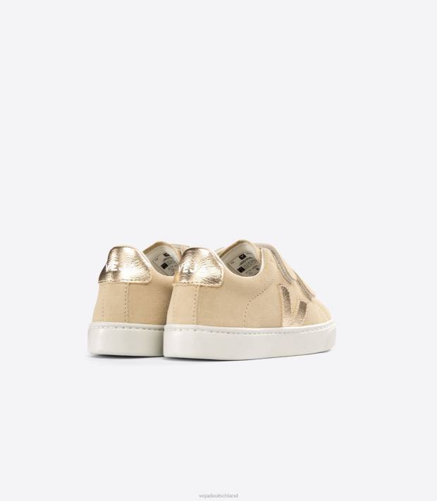 Schuhe VHJD326 Kinder Veja Esplar-Wildleder-Mandelplatine