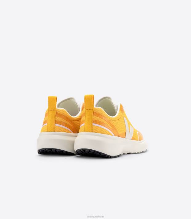 Schuhe VHJD382 Kinder Veja Kanarische elastische Schnürsenkel Alveomesh Ouro Pierre