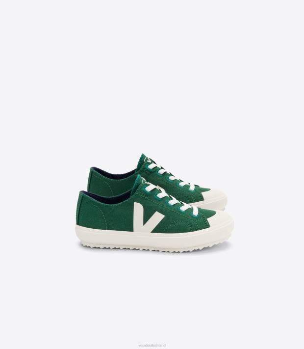 Schuhe VHJD393 Kinder Veja Flip elastische Schnürsenkel Canvas Poker Pierre