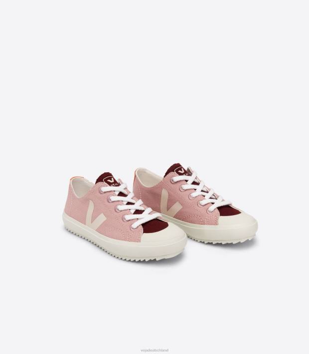 Schuhe VHJD394 Kinder Veja Flip Canvas Multico Babe