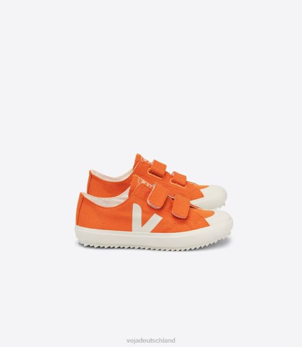 Schuhe VHJD396 Kinder Veja Ollie Canvas Kürbis Pierre