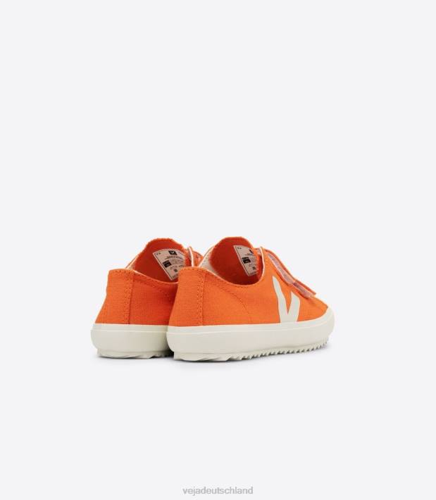 Schuhe VHJD396 Kinder Veja Ollie Canvas Kürbis Pierre