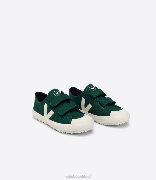 Schuhe VHJD397 Kinder Veja Ollie Canvas Poker Pierre