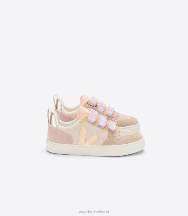 Schuhe VHJD364 Kinder Veja V-10 Wildleder Multico Zobel