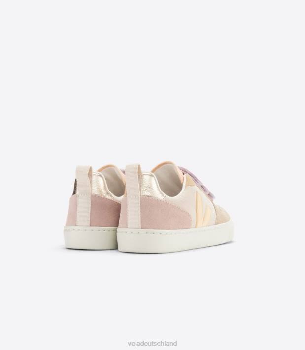 Schuhe VHJD364 Kinder Veja V-10 Wildleder Multico Zobel