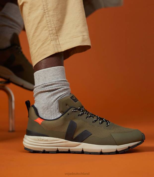 Schuhe VHJD126 Männer Veja dekkan alveomesh kaki schwarz