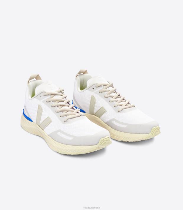 Schuhe VHJD212 Männer Veja Impala-Pierre-Butter aus Eierschalen-Mesh