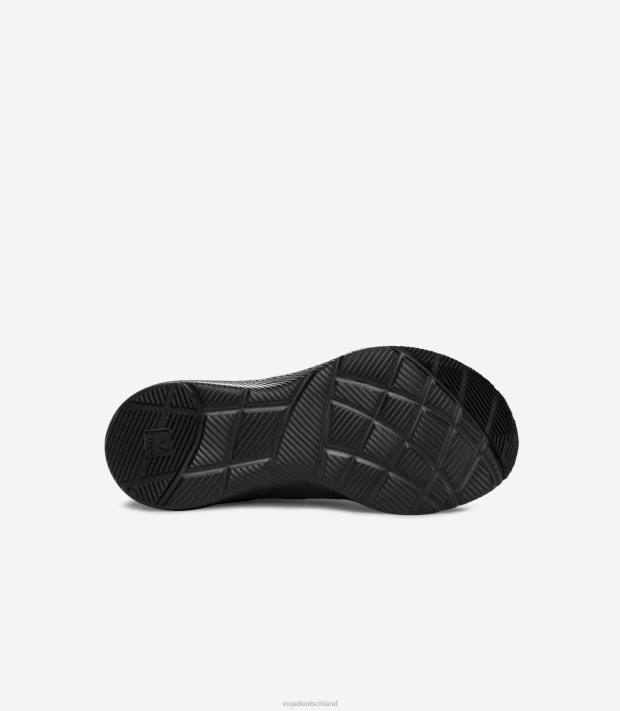 Schuhe VHJD214 Männer Veja Impala Engineered-Mesh, komplett schwarz