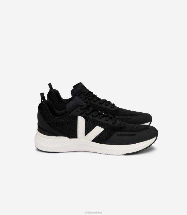 Schuhe VHJD215 Männer Veja Impala schwarze Creme