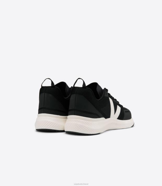 Schuhe VHJD215 Männer Veja Impala schwarze Creme