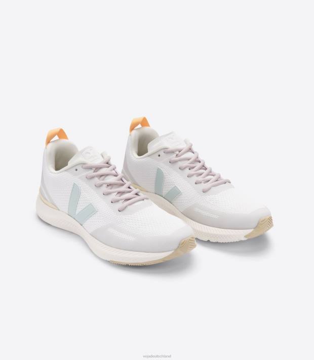 Schuhe VHJD218 Männer Veja Impala Engineered-Mesh-Eierschalen-Menthol