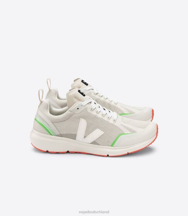 Schuhe VHJD186 Männer Veja Condor 2 Alveomesh natürliche Creme
