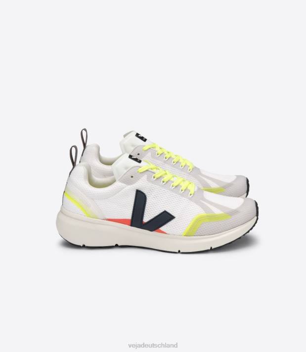 Schuhe VHJD189 Männer Veja Condor 2 Alveomesh weiß Nautico Multico