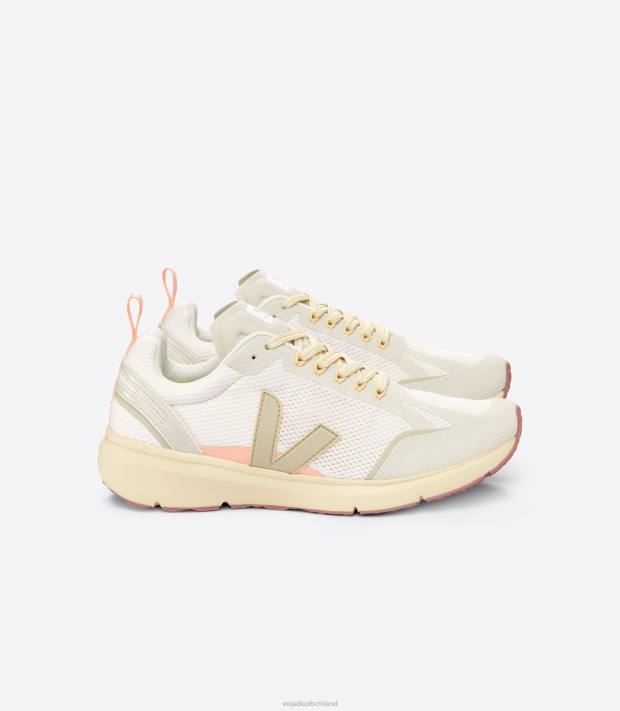 Schuhe VHJD190 Männer Veja Kondor 2 Alveomesh Kies Mandel