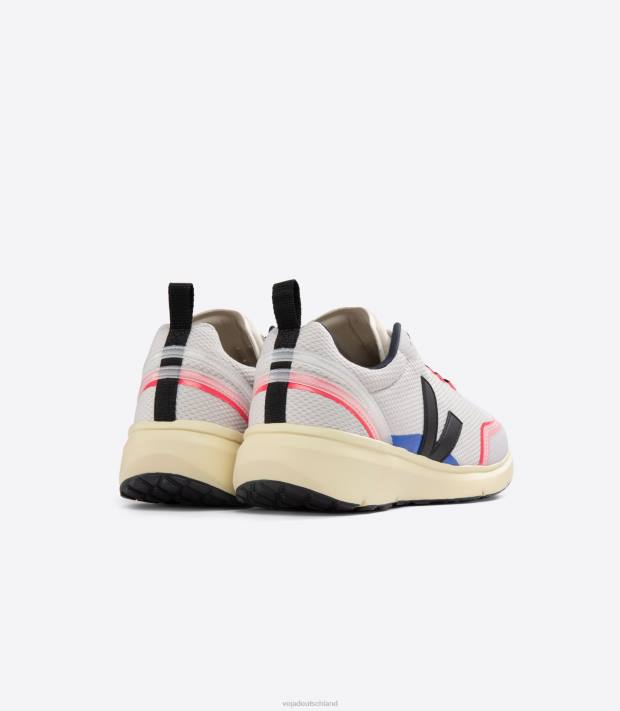 Schuhe VHJD191 Männer Veja Condor 2 Alveomesh hellgrau schwarz