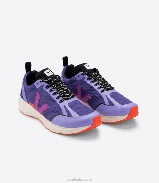 Schuhe VHJD192 Männer Veja Kondor 2 Alveomesh lila ultraviolett